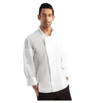 ChefWorks Koksbuis | URBAN HARTFORD | Polyester/Katoen | Wit | Lange Mouw | Unisex