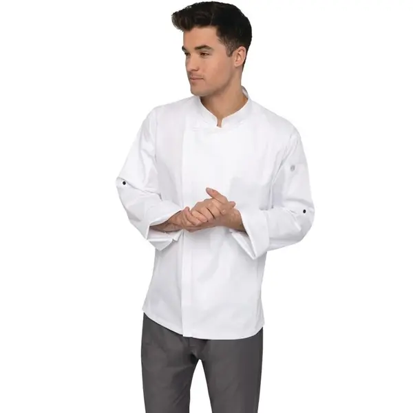 Koksbuis | URBAN HARTFORD | Polyester/Katoen | Wit | Lange Mouw | Unisex