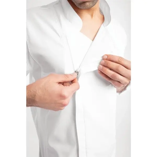 Koksbuis | URBAN HARTFORD | Polyester/Katoen | Wit | Lange Mouw | Unisex