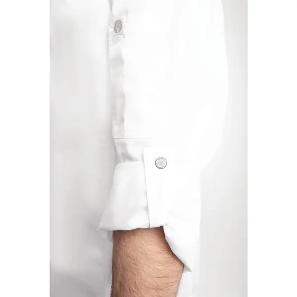 Koksbuis | URBAN HARTFORD | Polyester/Katoen | Wit | Lange Mouw | Unisex