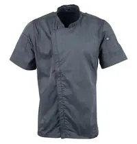 ChefWorks Koksbuis | URBAN SPRINGFIELD | Polyester/Katoen | Donkergrijs | Korte Mouw | Unisex