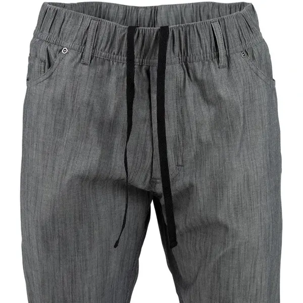 Koksbroek | URBAN | Katoen/Polyester | Zwart/Wit | Unisex | Maat S