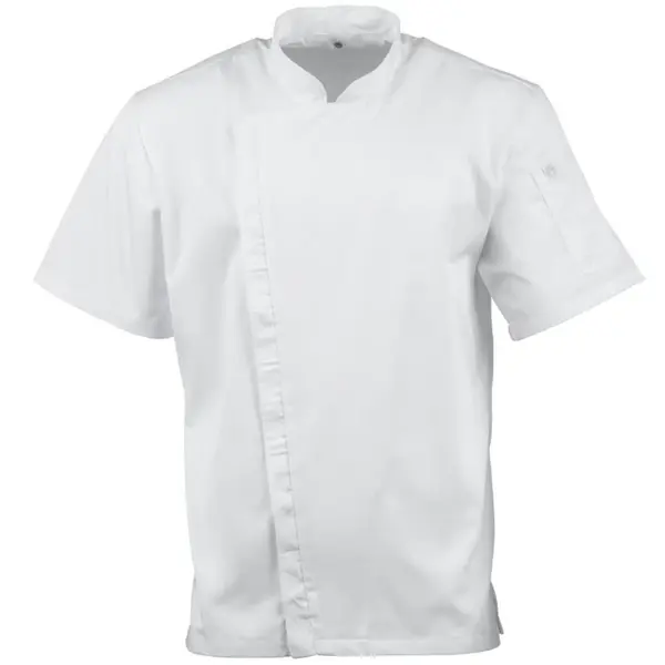 Koksbuis | CANNES | Polyester/Katoen | Wit | Korte Mouw | Unisex | Maat XL