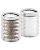 Cole & Mason Peper-/Zoutstrooiers | Kunststof/Verchroomd | 2 Stuks | 70(h)mm 