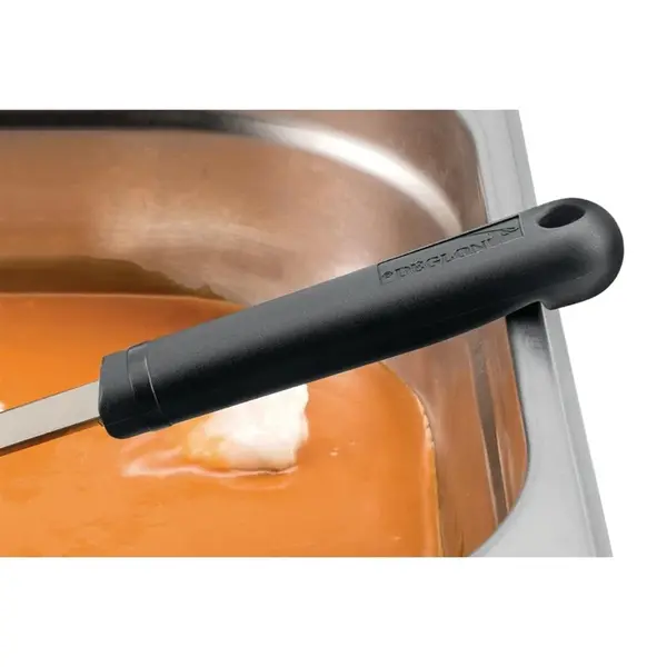 Opscheplepel | STOP GLISSE | RVS/Kunststof | HACCP | 305x85mm