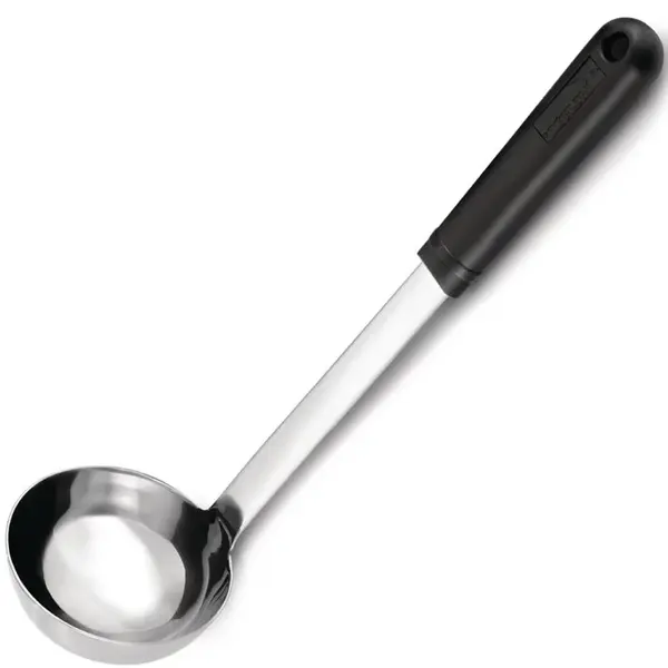 Opscheplepel | STOP GLISSE | RVS/Kunststof | HACCP | 305x85mm
