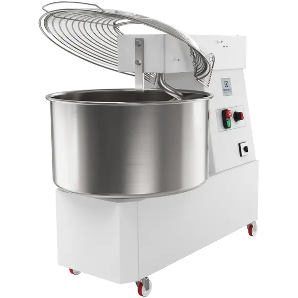 Deegmenger | 42kg/53L | 2 Snelheden | Vaste Kop + Kom | 2.2kW (400V) | Wielen (Geremd) | 560x880x830(h)mm