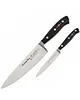 DICK Messenset | PREMIER PLUS | RVS | Zwart | 2 Stuks 