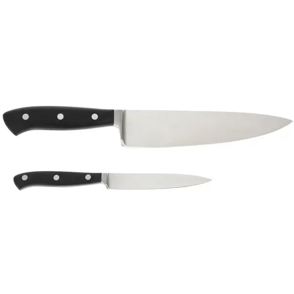 Messenset | PREMIER PLUS | RVS | Zwart | 2 Stuks