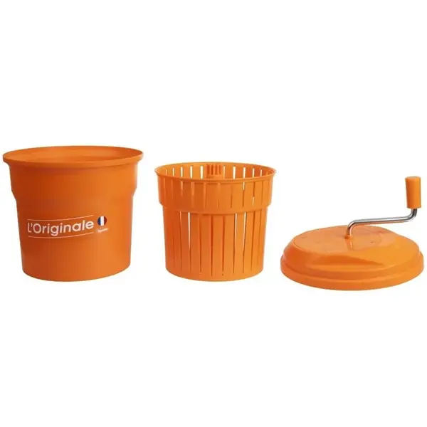 Slacentrifuge | Kunststof | Oranje | 10L | HACCP | Ø330x420(h)mm