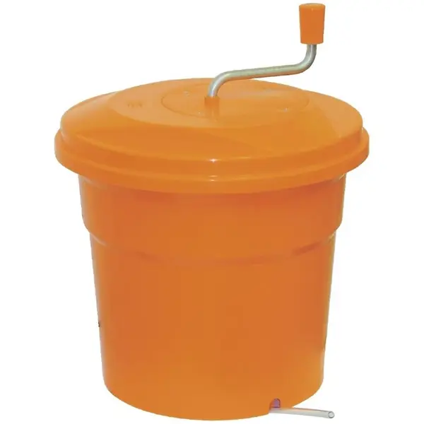 Slacentrifuge | Kunststof | Oranje | 5L | HACCP | Ø345mm