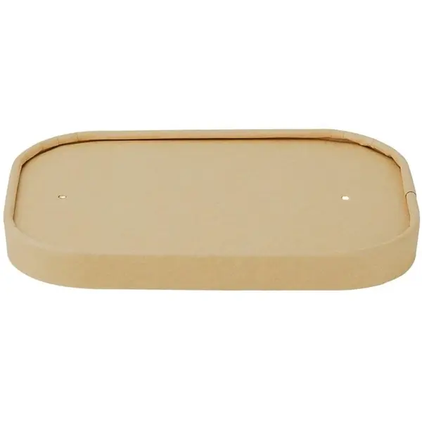 Deksels | Papier | Recyclebaar | Fiesta Recyclable Voedselcontainers GAS-HW621/HW622 | 300 Stuks | 173x123x16(h)mm