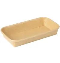 Fiesta Recyclable Sushibakje | Papier | Recyclebaar | 300 Stuks | 220x90mm 