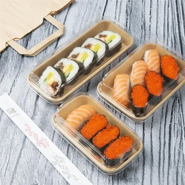 Sushibakje | Papier | Recyclebaar | 300 Stuks | 255x181mm