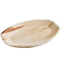 Fiesta Compostable Borden | Palmblad | Composteerbaar | 100 Stuks | 360x240mm