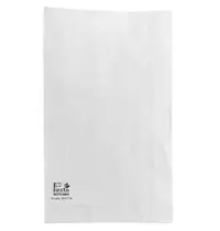 Fiesta Recyclable Voedselzakken | Papier | Wit | Recyclebaar | Foliegevoerd | 500 Stuks | 180x60x305(h)mm