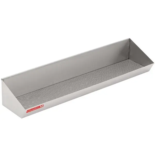 Frites-Uitschepbak | RVS | Incl. Bevestigingslat | Uitneembaar Rooster | Breedte 70cm | 700x280x200(h)mm