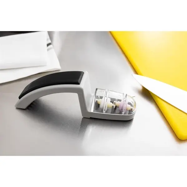 Messenslijper | Keramiek | Ergonomisch Handvat | 2 Sleuven | 40x70(h)mm