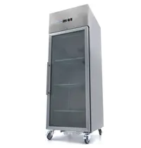Maxima Vrieskast | 600L (2/1 GN) | RVS | -15°C/-20°C | Geforceerd | Wielen (Geremd) | 690x830x2010(h)mm