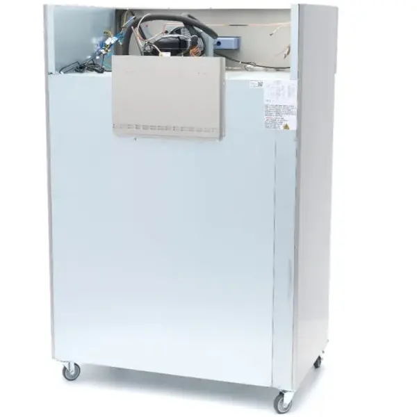 Koelkast | 1200L (2/1 GN) | RVS | -2°C/+10°C | Geforceerd | Wielen (Geremd) | 1340x810x2010(h)mm