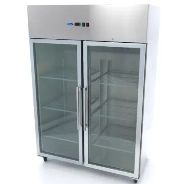 Koelkast | 1200L (2/1 GN) | RVS | 0°C/+8°C | Geforceerd | Draaideuren | Wielen (Geremd) | 1340x810x2010(h)mm