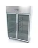 Maxima Koelkast | 1200L (2/1 GN) | RVS | 0°C/+8°C | Geforceerd | Draaideuren | Wielen (Geremd) | 1340x810x2010(h)mm 