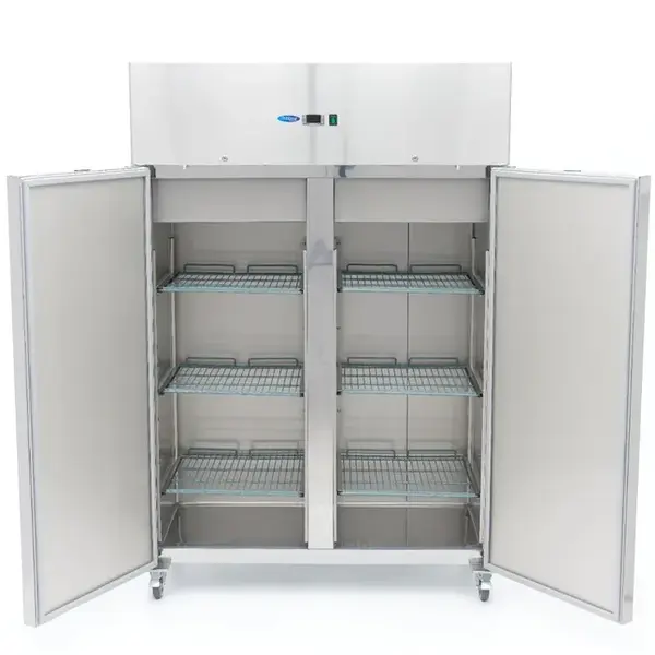 Koelkast | 800L | RVS | -2°C/+10°C | Geforceerd | Wielen (Geremd) | 1340x750x2020(h)mm