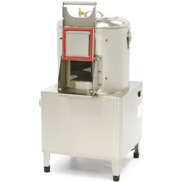 Aardappelschilmachine | 300kg/u | Lading 15kg | 0.75kW (230V) | 500x550x890(h)mm