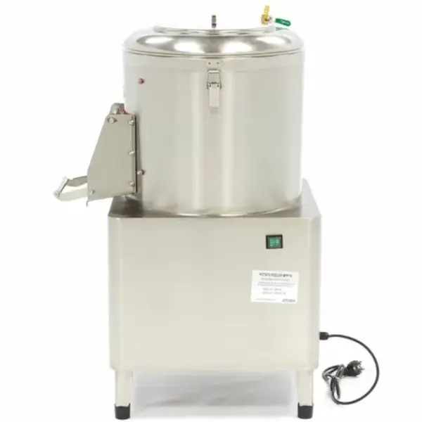 Aardappelschilmachine | 300kg/u | Lading 15kg | 0.75kW (230V) | 500x550x890(h)mm