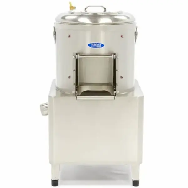 Aardappelschilmachine | 300kg/u | Lading 15kg | 0.75kW (230V) | 500x550x890(h)mm