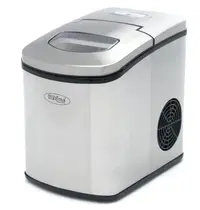 Maxima IJsblokjesmachine | Holle Blokjes | 12kg/24u | Bunker 0.75kg | Luchtgekoeld | 240x360x340(h)mm 