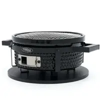 Maxima Hibachi Barbecue | Houtskool | Rooster (Ø300) | 460x350x180(h)mm