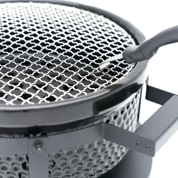 Hibachi Barbecue | Houtskool | Rooster (Ø300) | 460x350x180(h)mm