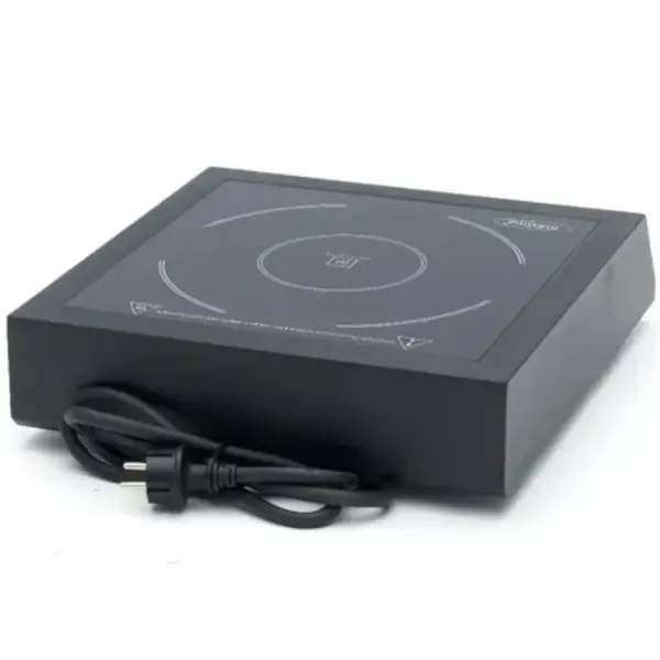 Inductiekookplaat | 1 Kookpunt (Ø260) | 60°C/240°C | 3.5kW (230V) | Timer | 355x410x100(h)mm