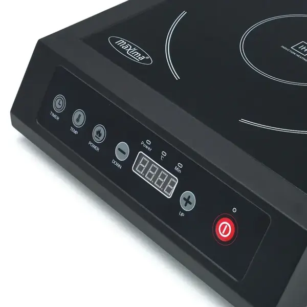 Inductiekookplaat | 1 Kookpunt (Ø260) | 60°C/240°C | 3.5kW (230V) | Timer | 355x410x100(h)mm