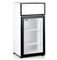 Maxima Drankenkoeling | 80L | Wit/Zwart | 0°C/+10°C | Geforceerd | 466x460x950(h)mm
