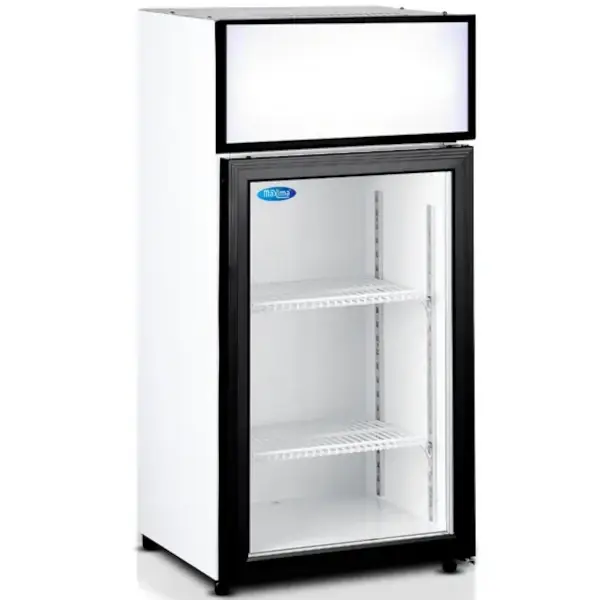 Drankenkoeling | 80L | Wit/Zwart | 0°C/+10°C | Geforceerd | 466x460x950(h)mm