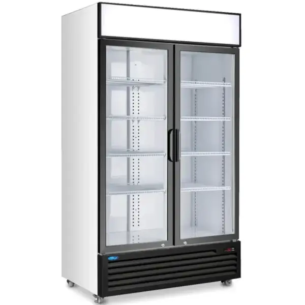 Drankenkoeling | 700L | Grijs/Zwart | 0°C/+10°C | Geforceerd | Draaideuren | Wielen (Geremd) | 1120x585x1900(h)mm