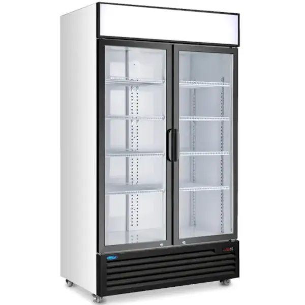 Drankenkoeling | 800L | Grijs/Zwart | 0°C/+10°C | Geforceerd | Draaideuren | Wielen (Geremd) | 1000x720x2023(h)mm