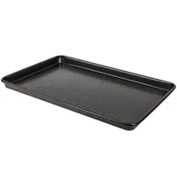 MasterClass Bakplaat | CRUSTY BAKE | Carbonstaal (Antiaanbaklaag) | Geperforeerd | 390x270x20(h)mm
