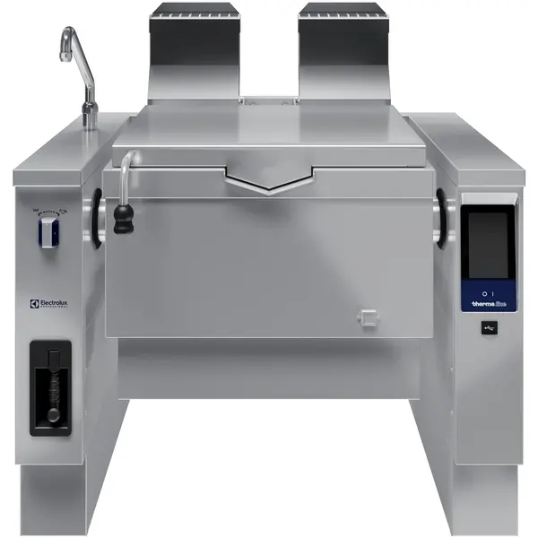 Kantelbare Braadpan | ProThermetic Sprint | Gas | 90L | 50°C/250°C | 18kW/0.2kW (230V) | Elektrische Ontsteking | Vulkraan | Touchscreen | 1200x900x700(h)mm