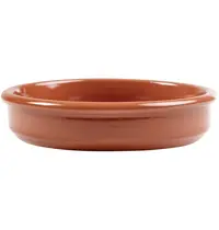 Gastronoble Tapasschaaltjes | Keramiek | Bruin | 24 Stuks | Ø128x30(h)mm