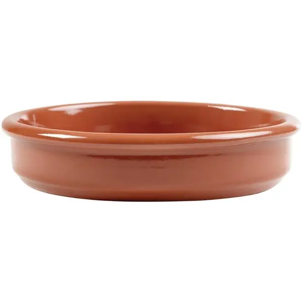 Tapasschaaltjes | Keramiek | Bruin | 24 Stuks | Ø128x30(h)mm