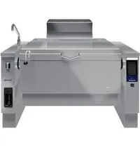 Electrolux Kantelbare Braadpan | ProThermetic Sprint | Gas | 170L | 50°C/250°C | 29kW/0.2kW (230V) | Elektrische Ontsteking | Vulkraan | Touchscreen | 1600x900x700(h)mm