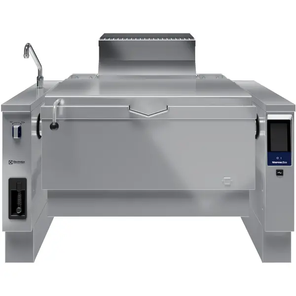 Kantelbare Braadpan | ProThermetic Sprint | Gas | 170L | 50°C/250°C | 29kW/0.2kW (230V) | Elektrische Ontsteking | Vulkraan | Touchscreen | 1600x900x700(h)mm