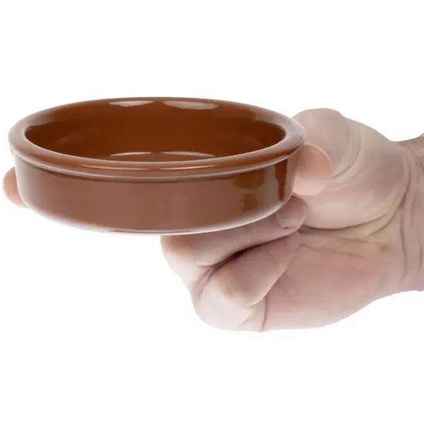 Tapasschaaltjes | Keramiek | Bruin | 24 Stuks | Ø100mm