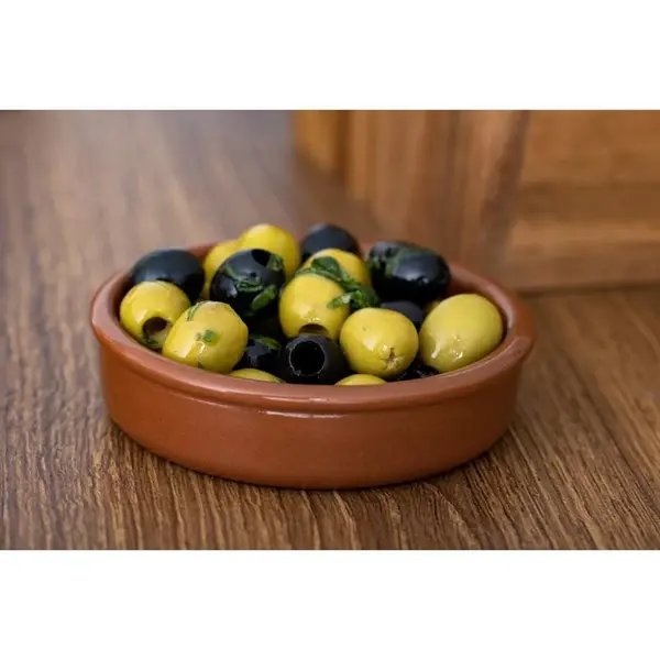 Tapasschaaltjes | Keramiek | Bruin | 24 Stuks | Ø100mm