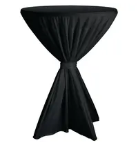 Gastronoble Tafelrok | Polyester | Zwart | Ø900mm 