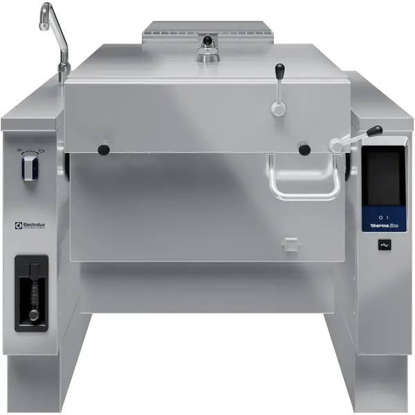 Kantelbare Drukbraadpan | ProThermetic Sprint | Gas | 90L | 50°C/250°C | 18kW/0.2kW (230V) | Elektrische Ontsteking | Vulkraan | Touchscreen | 1200x900x700(h)mm