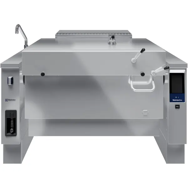 Kantelbare Drukbraadpan | ProThermetic Sprint | Gas | 170L | 50°C/250°C | 29kW/0.2kW (230V) | Elektrische Ontsteking | Vulkraan | Touchscreen | 1600x900x700(h)mm